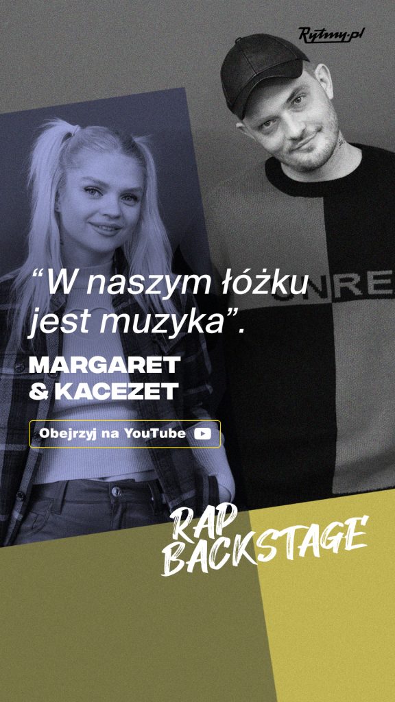 Margaret i KaCeZet jako goście najnowszego odcinka podcastu "Rap Backstage"