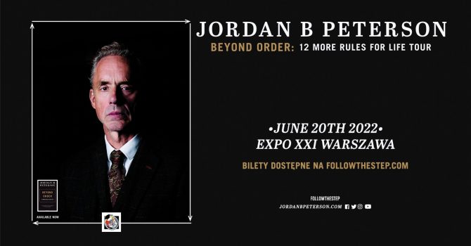 Jordan Peterson / 20 czerwca 2022 / Warszawa