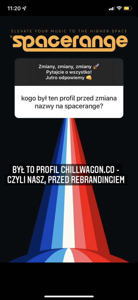 Dlaczego SpaceRange, a nie chillwagon? Twórcy odpowiadają w instagramowym Q&A