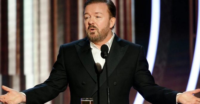 Ricky Gervais w ogniu krytyki za wypowiedź o Oscarach