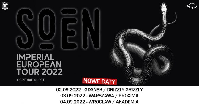 Soen + Special Guest / 4 IX 2022 / Wrocław