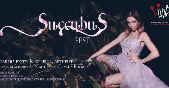 Succubus Fest: KEstrella x Setheist x As Night Falls x Crimson Rockets