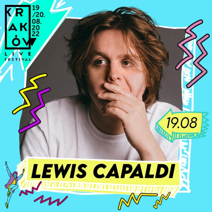 Lewis Capaldi na Kraków Live Festival 2022