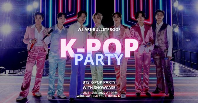 BTS k-pop party — WROCŁAW