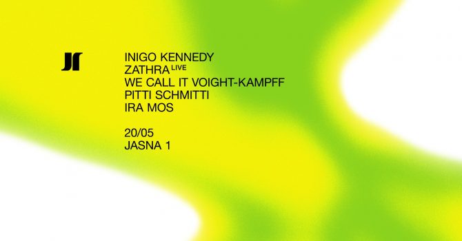 J1 | INIGO KENNEDY, ZATHRA LIVE, WE CALL IT VOIGHT-KAMPFF / PITTI SCHMITTI, IRA MOS