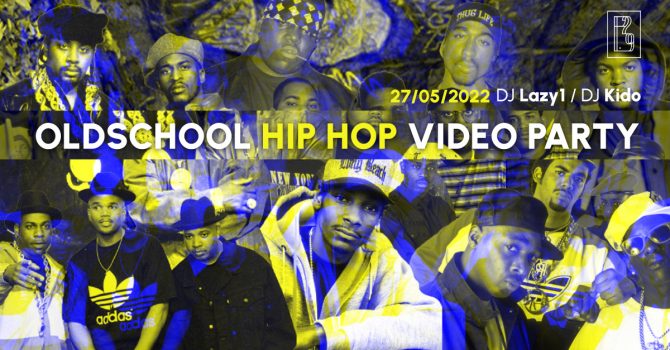 Old School Hip Hop Video Party: Lazy1 x Kido