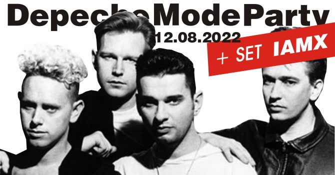 Depeche Mode Party - Back To Violator / 12.08 / IAMX special set
