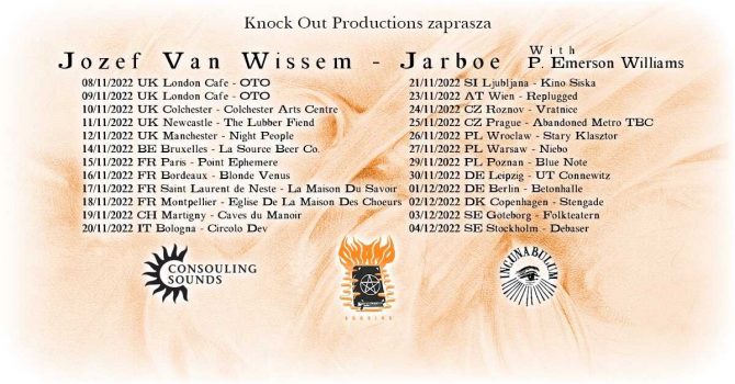 Jarboe, Jozef Van Wissem / 27 XI 2022 / Warszawa