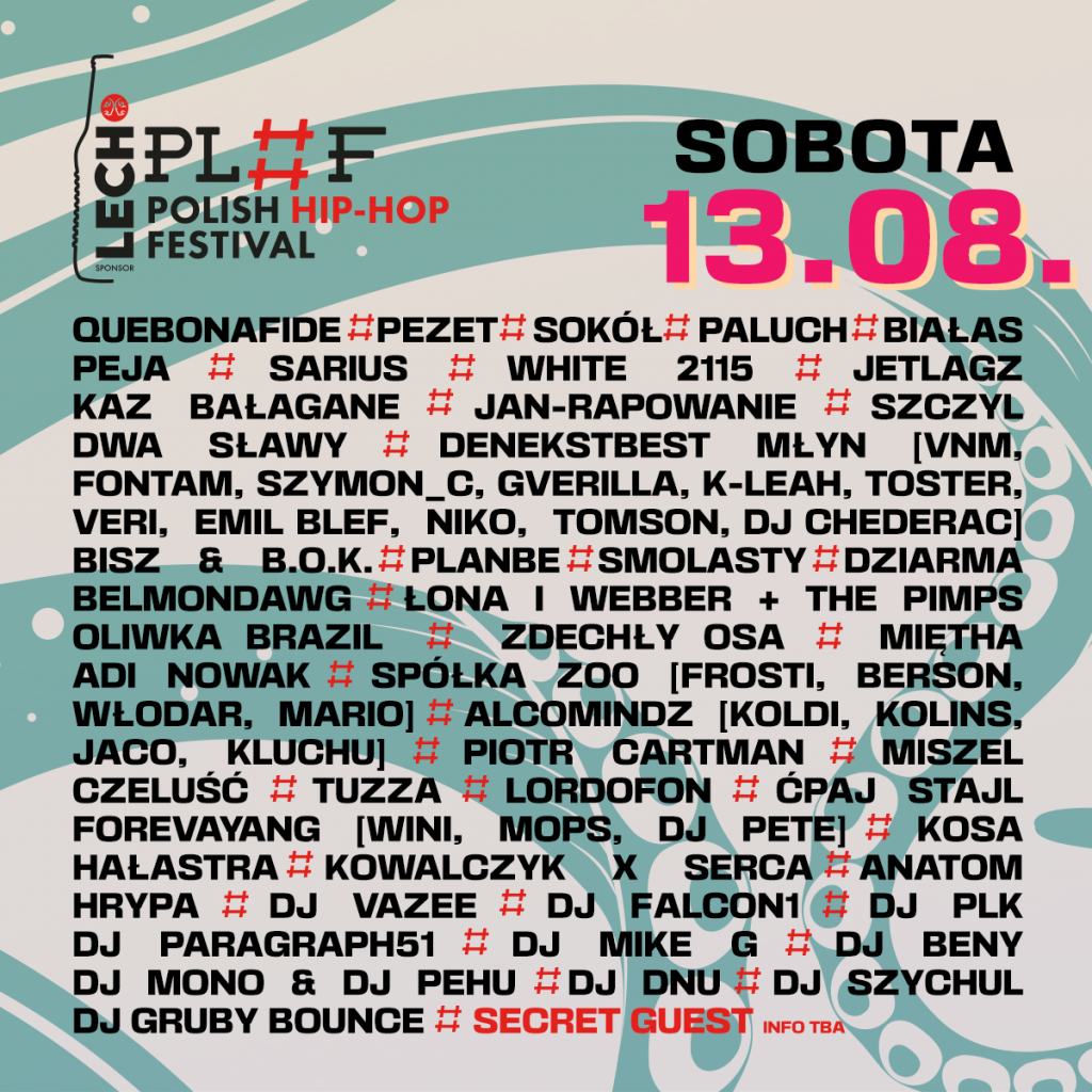 lech polish hip hop festival 2022 sobota