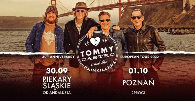 Tommy Castro & The Painkillers - 01.10 Poznań, 2progi