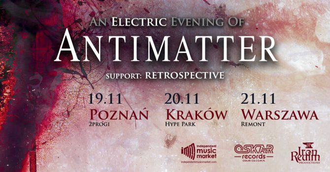 Antimatter + support: Retrospective - Poznań 19.11.2022, 2progi