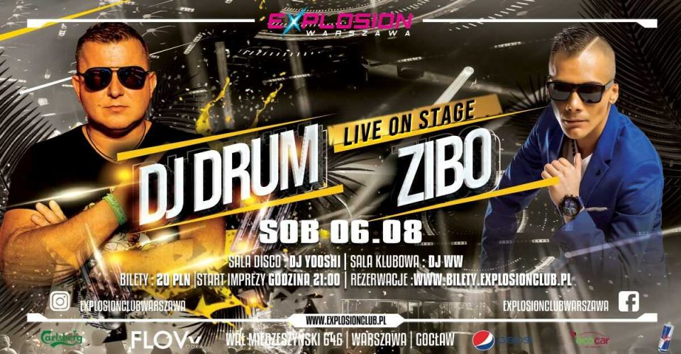 Koncert ZIBO , sala klubowa DJ DRUM