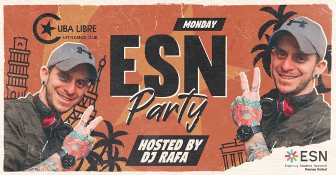 Poniedziałkowe ESN Party - MONDAY by RAFA!