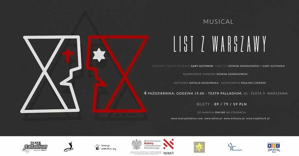 LIST Z WARSZAWY - musical
