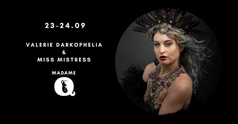 Burleska na żywo: Valerie Darkophelia (CZ) & Miss Mistress