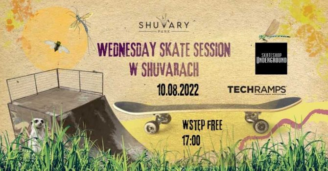 WEDNESDAY SKATE SESSION by Underground Skateshop x Techramps w SHUVARACH