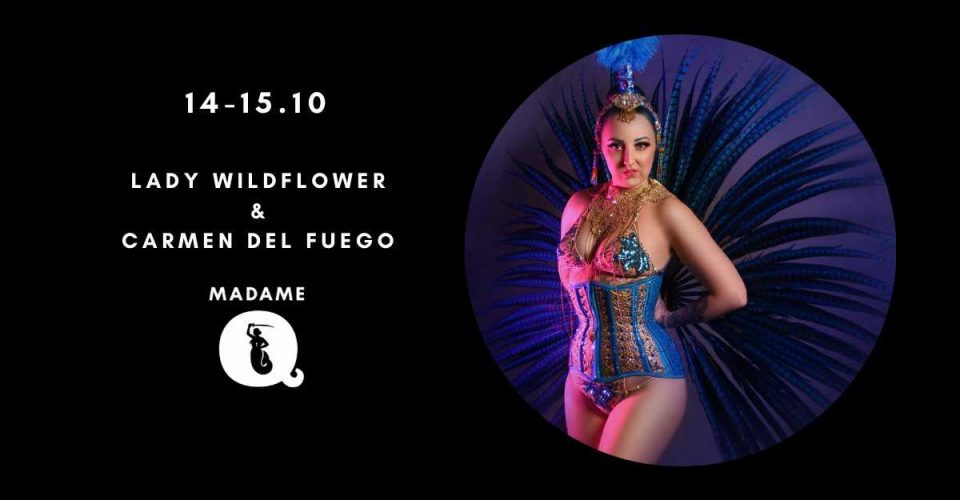 Burleska na żywo: Lady Wildflower (UK) & Carmen del Fuego