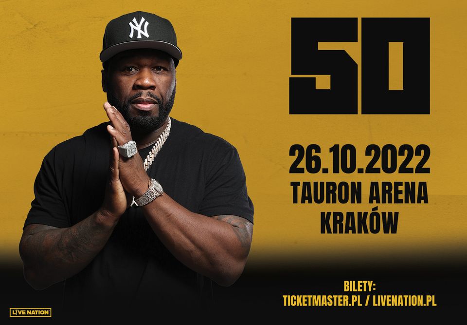 50 CENT - Official Event, TAURON Arena Kraków, 26.10.2022