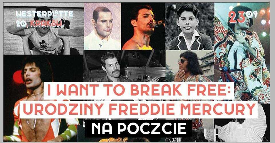 I want to break free: urodziny Fredie Mercury na Poczcie