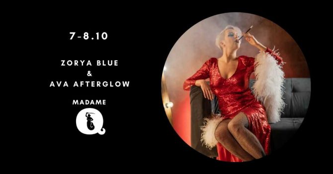 Burleska na żywo: Zorya Blue (CZ/PL) & Ava Afterglow
