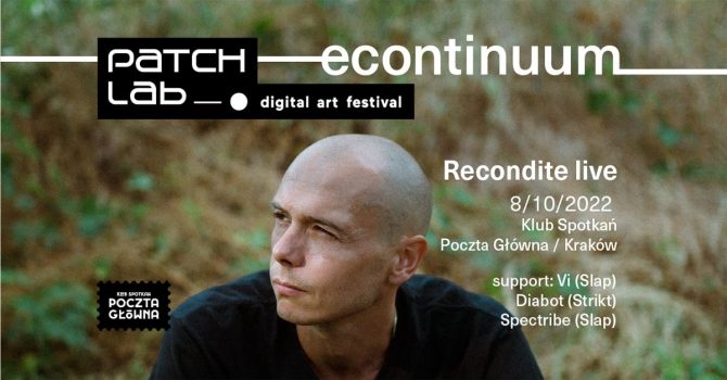 RECONDITE live _Patchlab Festival 2022