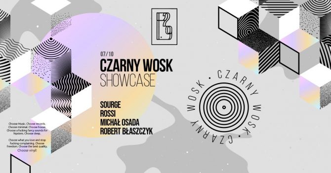 Czarny Wosk showcase @ P29 Łódź