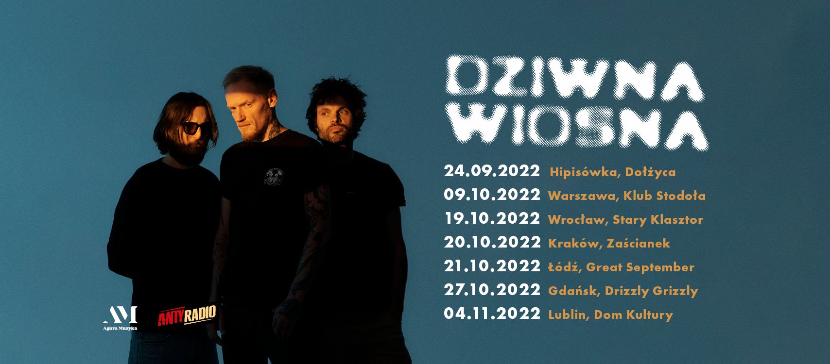 Dziwna Wiosna powraca na koncertowy szlak z nową trasą Rytmy.pl