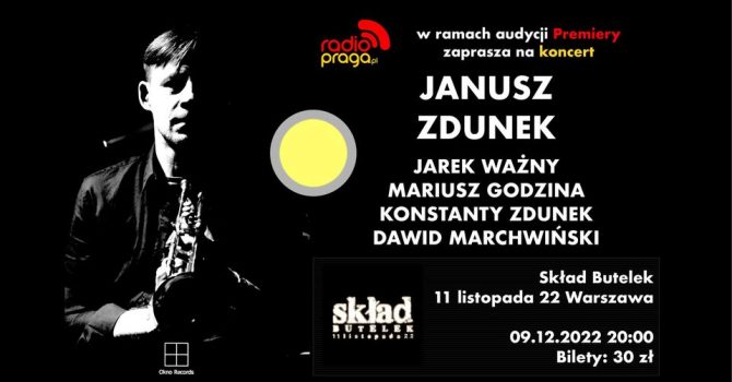 Janusz Zdunek // 09.12.2022 Skład Butelek, Warszawa