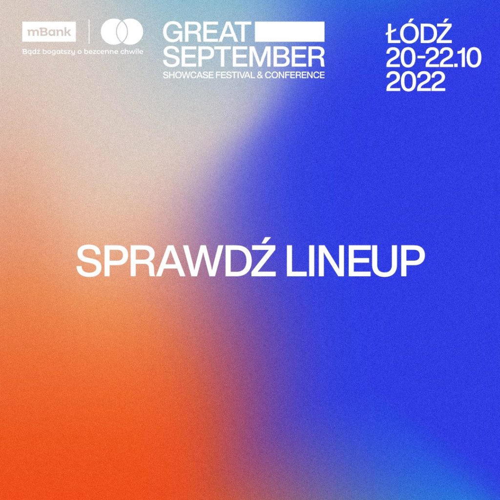 great September 2022 line-up