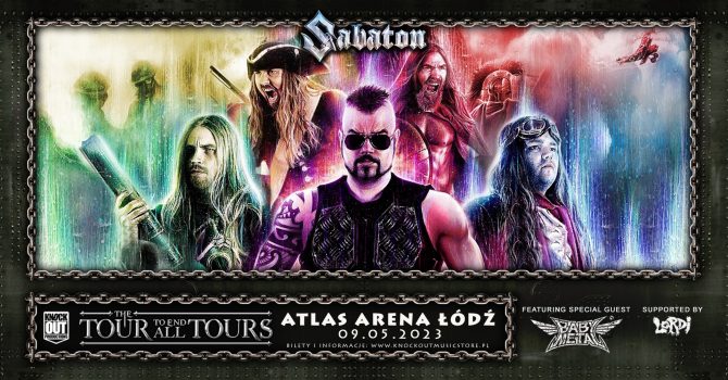 Sabaton + Babymetal, Lordi / 9 V 2023 / Łódź