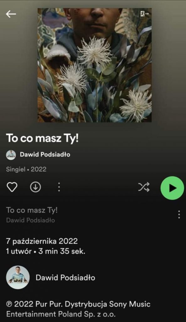 dawid podsiadło to co masz ty