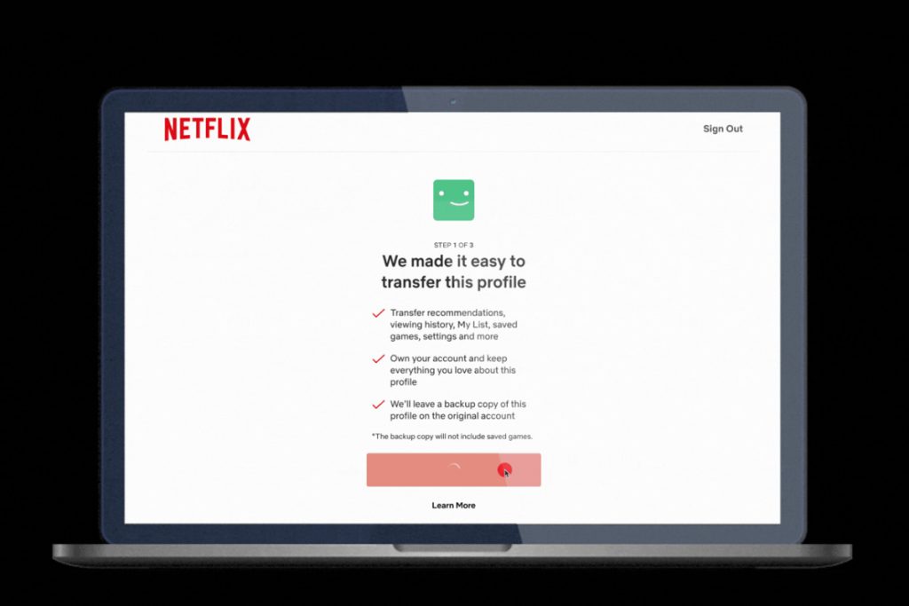 Netflix udostępnia nową opcję przeniesienia danych między kontami