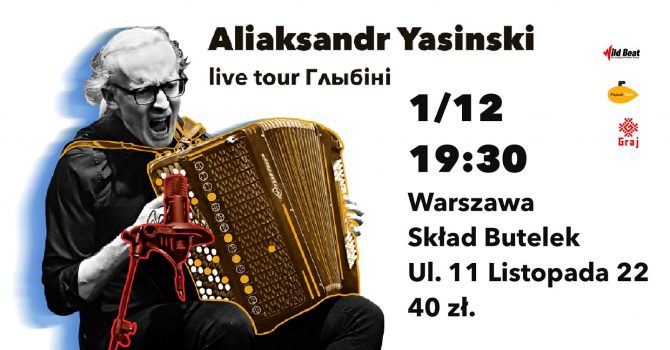 Aliaksandr Yasinski (BY) - WARSZAWA - live @ Skład Butelek