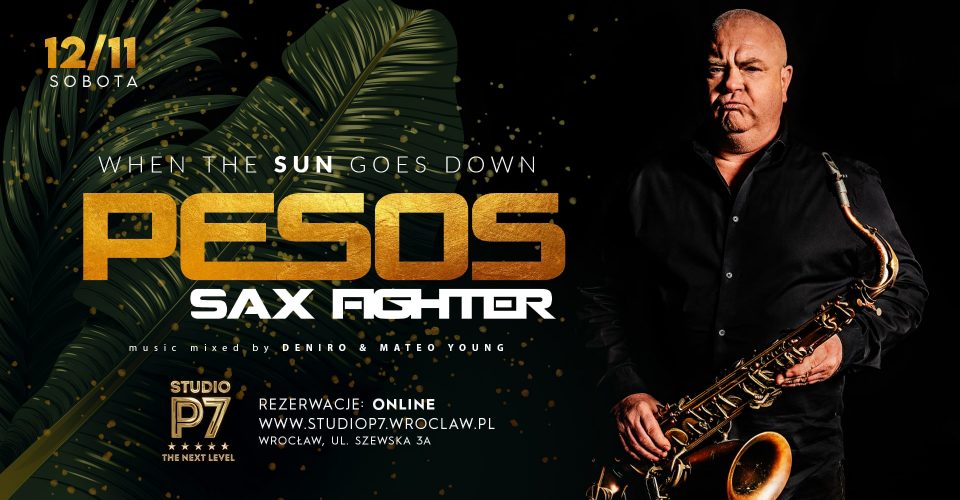 WHEN THE SUN GOES DOWN // PESOS SAX FIGHTER