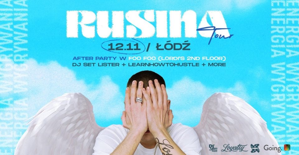 (12.11 ŁÓDŹ) OFFICIAL AFTERPARTY RUSINA ENERGIA WYGRYWANIA (+18 ONLY)