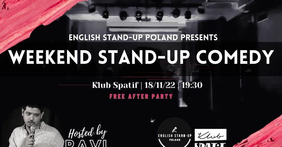 Weekend Stand-up Comedy (Free Afterparty)