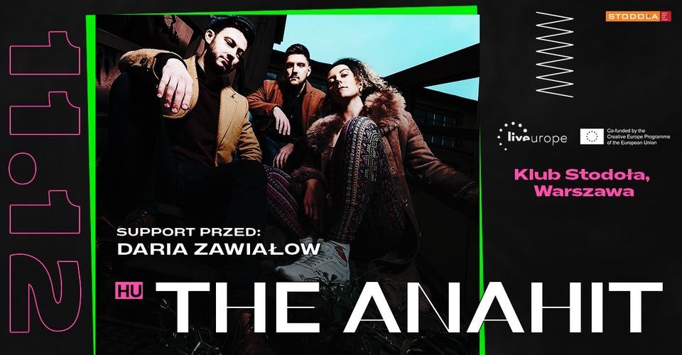 The Anahit (HU) | supported by Liveurope, 11.12.2022, Klub Stodoła