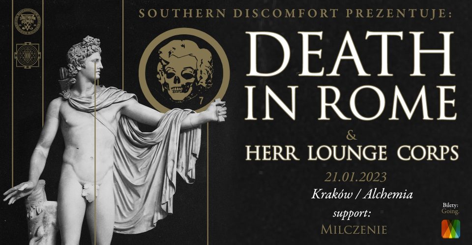 Death In Rome / Herr Lounge Corps / Milczenie [21.01.23 - KRK - Alchemia]