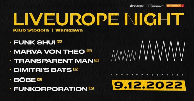 Liveurope Night, 09.12.2022, Klub Stodoła