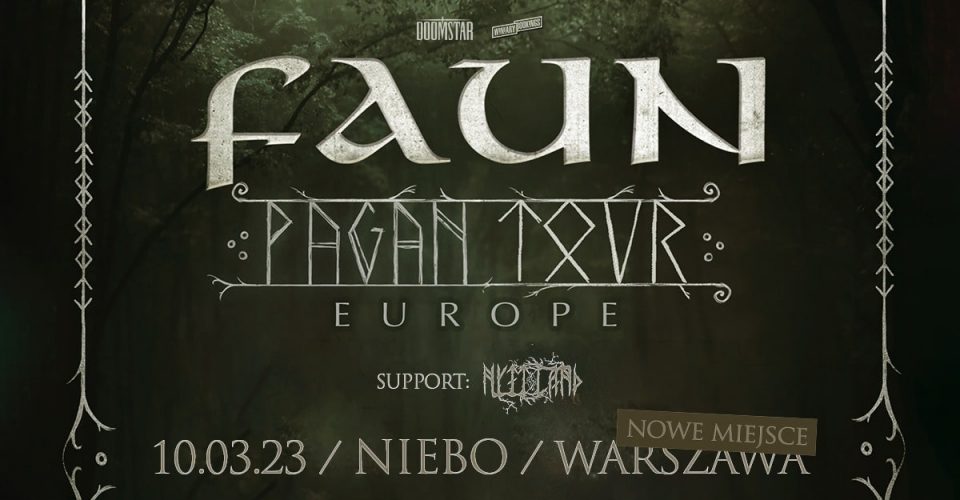 FAUN + Nytt Land / 10.03.23 / Niebo, Warszawa
