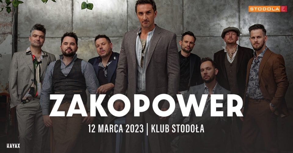 Zakopower, 12.03.2023, Klub Stodoła
