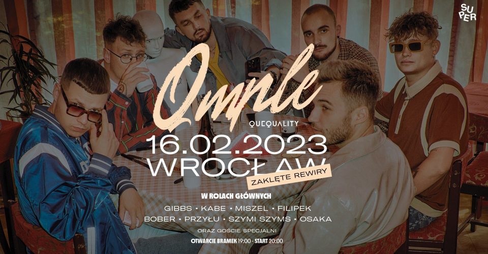 "Qmple" koncert premierowy | Wrocław | Zaklęte Rewiry