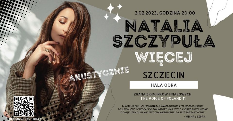 Natalia Szczypuła WIĘCEJ * SZCZECIN * HALA ODRA * 03.02.2023