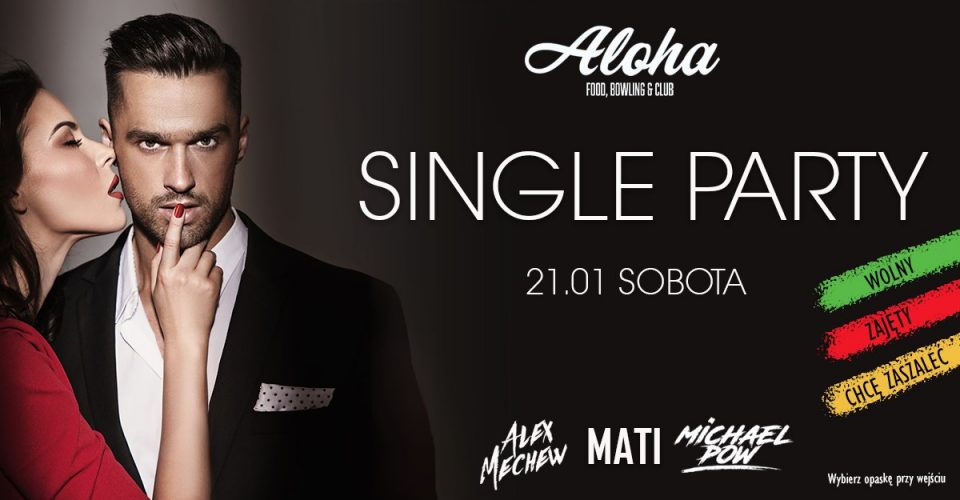 Sobota 21.01 Single Party