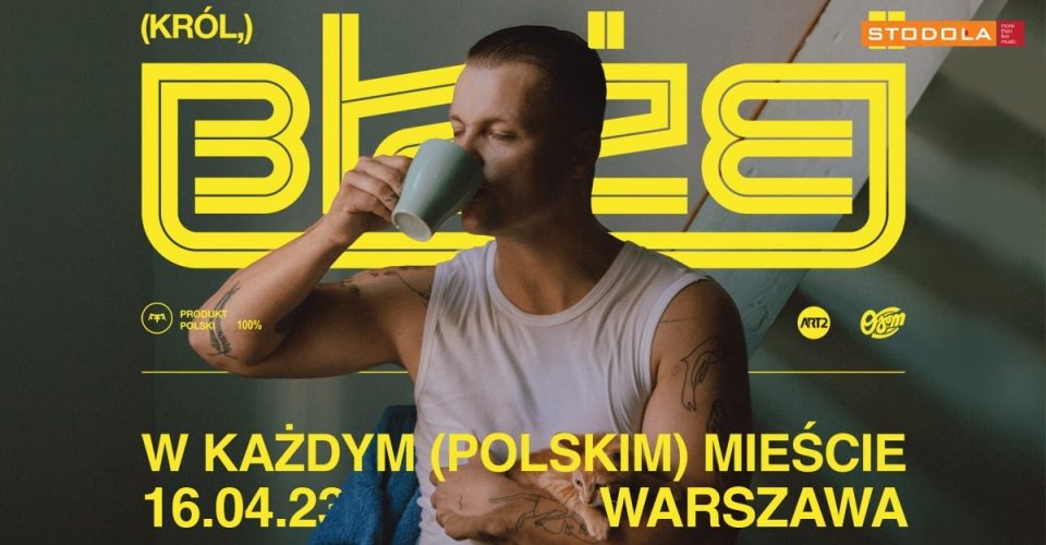 "W każdym (polskim) mieście" - Warszawa, Klub Stodoła - 16.04.2023 - koncert Błażeja Króla
