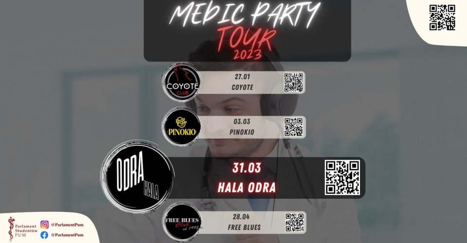 Medic Party Tour - Hala Odra