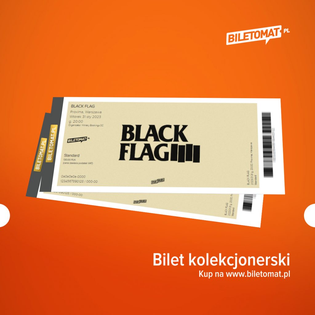 Bilet kolekcjonerski Black Flag