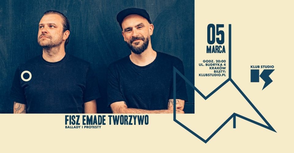 Fisz Emade Tworzywo | Ballady i Protesty | 05.03.2023 | Kraków, Klub Studio