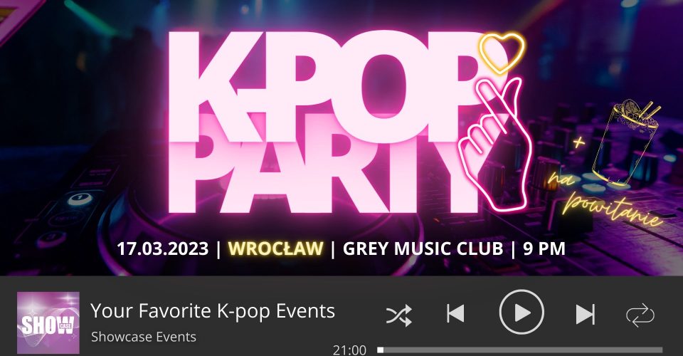 WROCŁAW | SHOWlove K-POP PARTY with Showcase