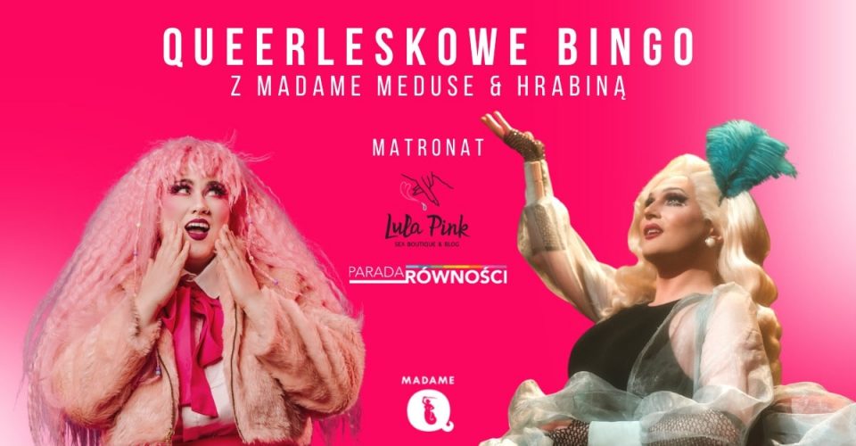 Queerleskowe Bingo z Madame Meduse i Hrabiną
